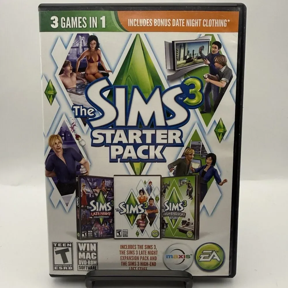 The Sims 3 Starter Pack - PC - 3 Discs